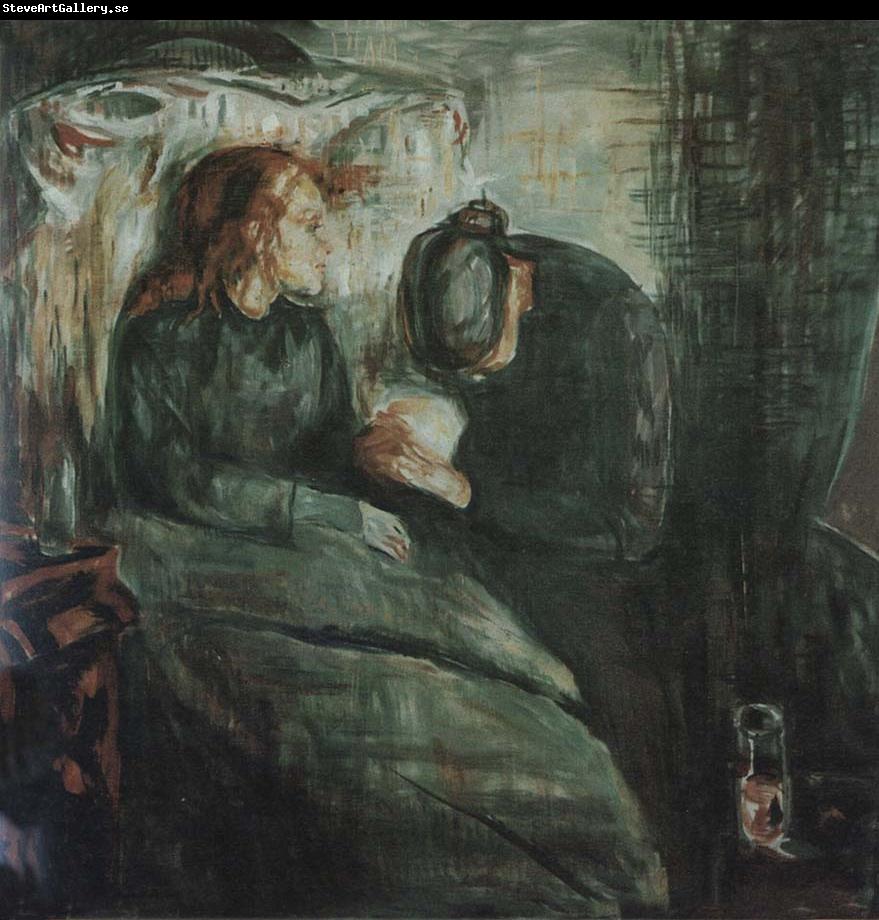 Edvard Munch The Children is ill